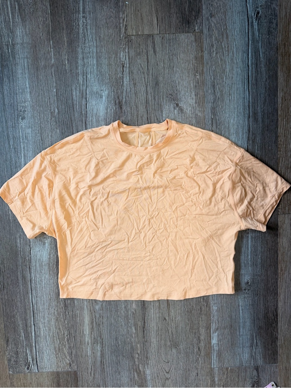 LULULEMON Cropped Crewneck Performance T-Shirt